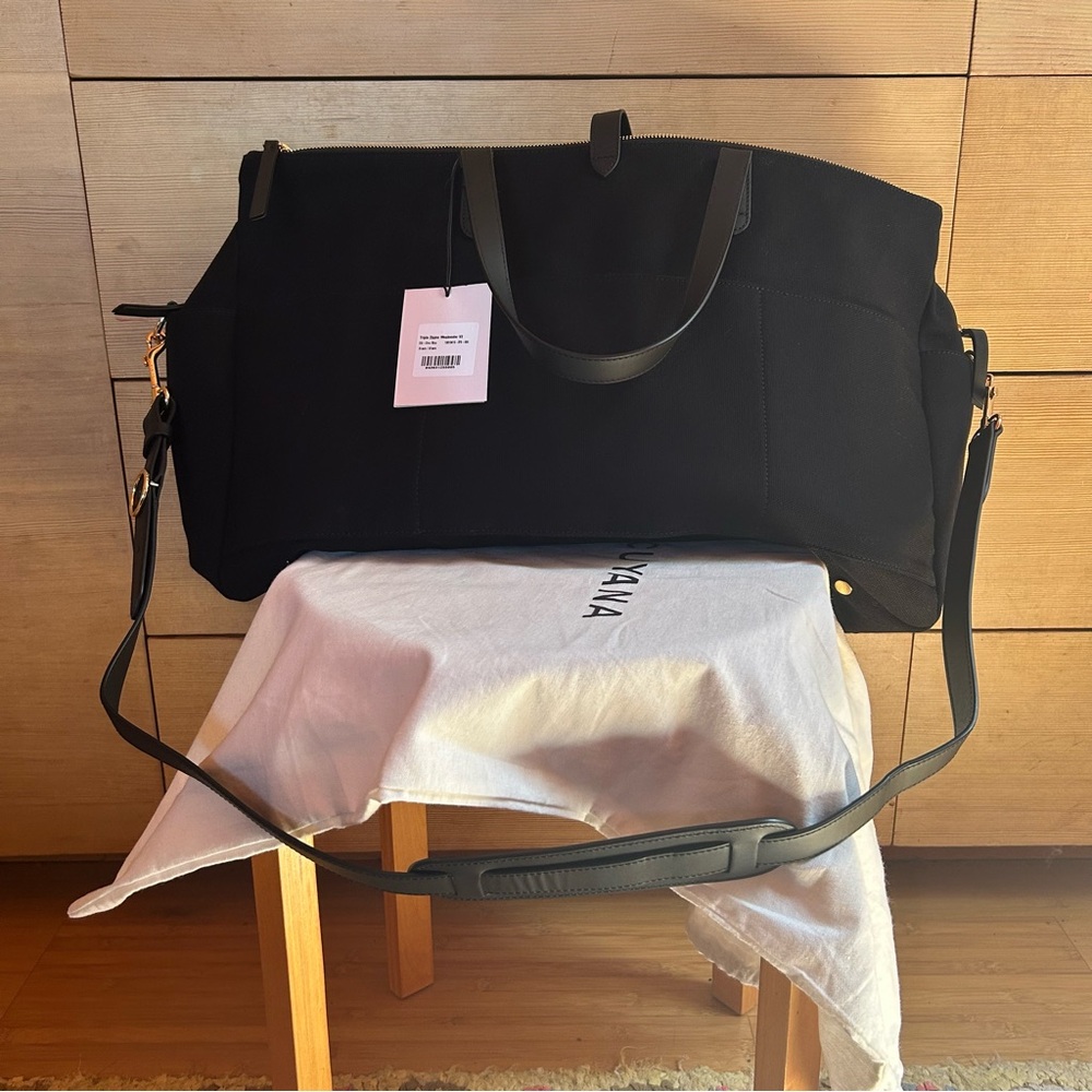 CUYANA Triple Zipper Weekender v2 in Canvas - NWT